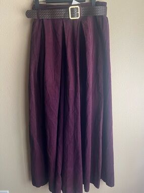 Women's Plum wide leg skirt pants